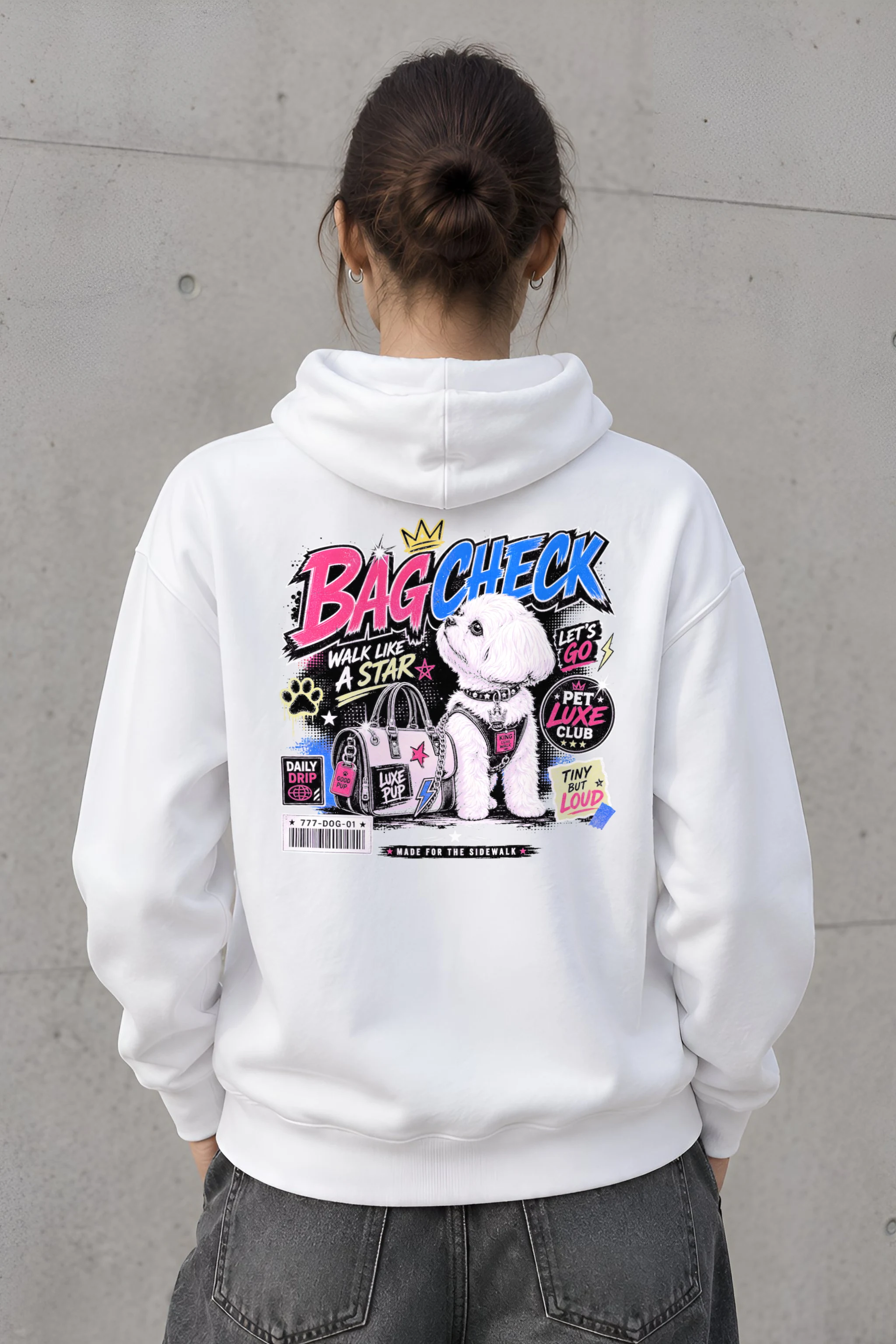 "Pet Luxe Club" 1 Pullover Hoodie