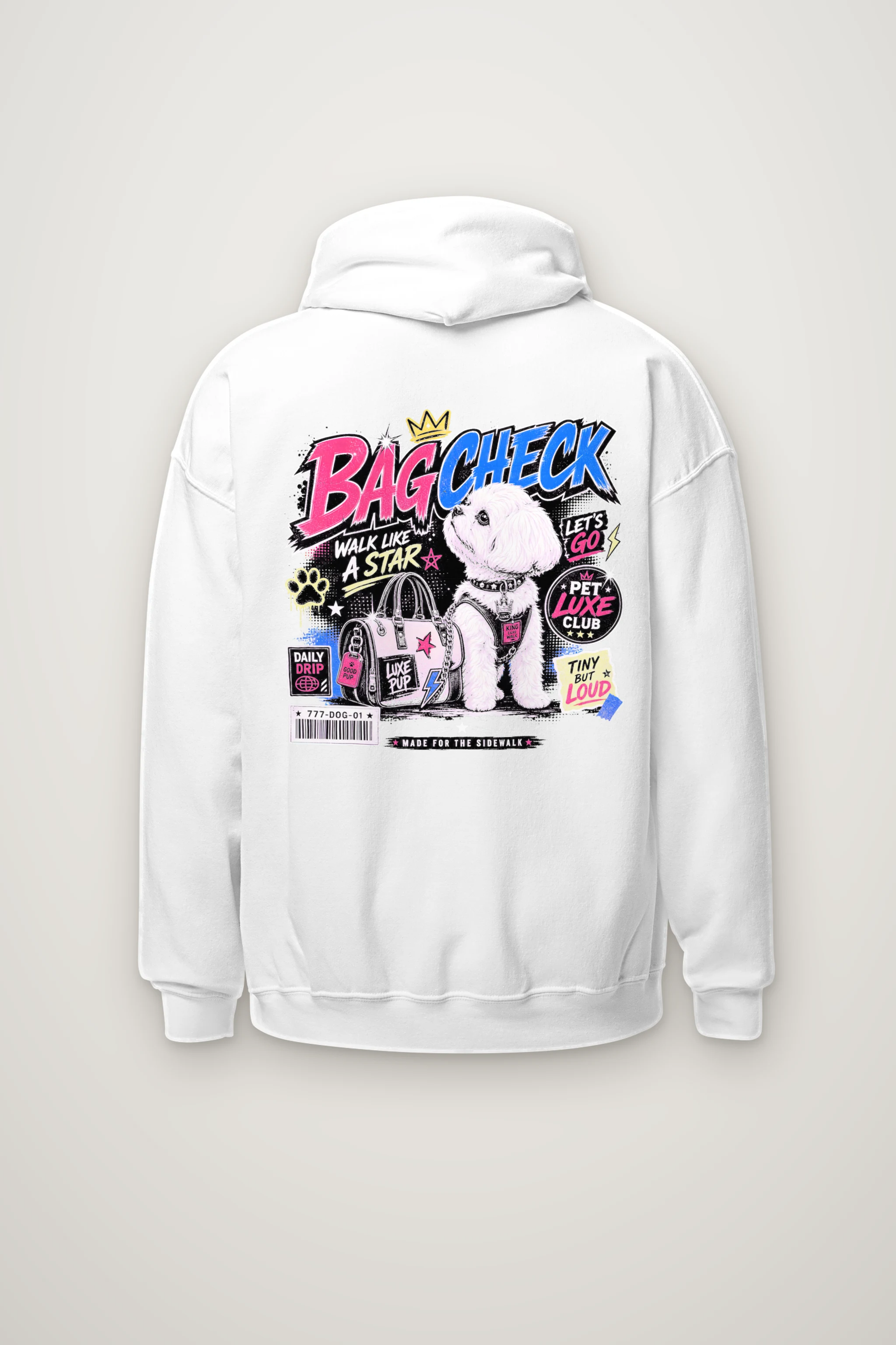"Pet Luxe Club" Heavy Blend Unisex Pullover Hoodie