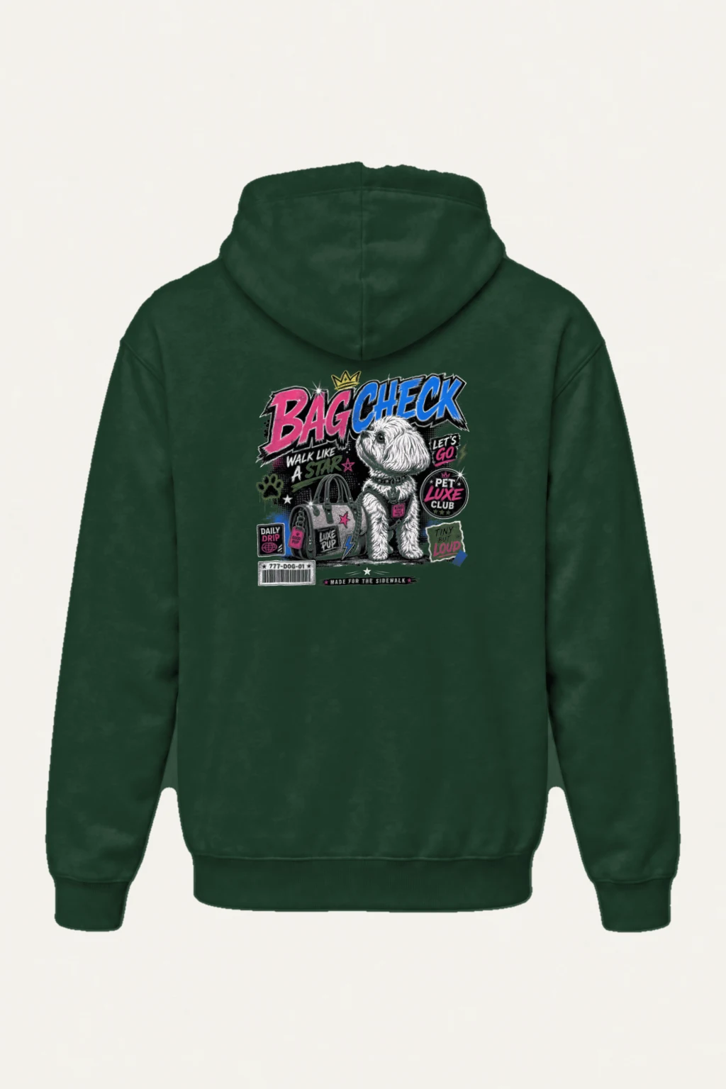 "Pet Luxe Club" Heavy Blend Unisex Pullover Hoodie | Gildan 18500