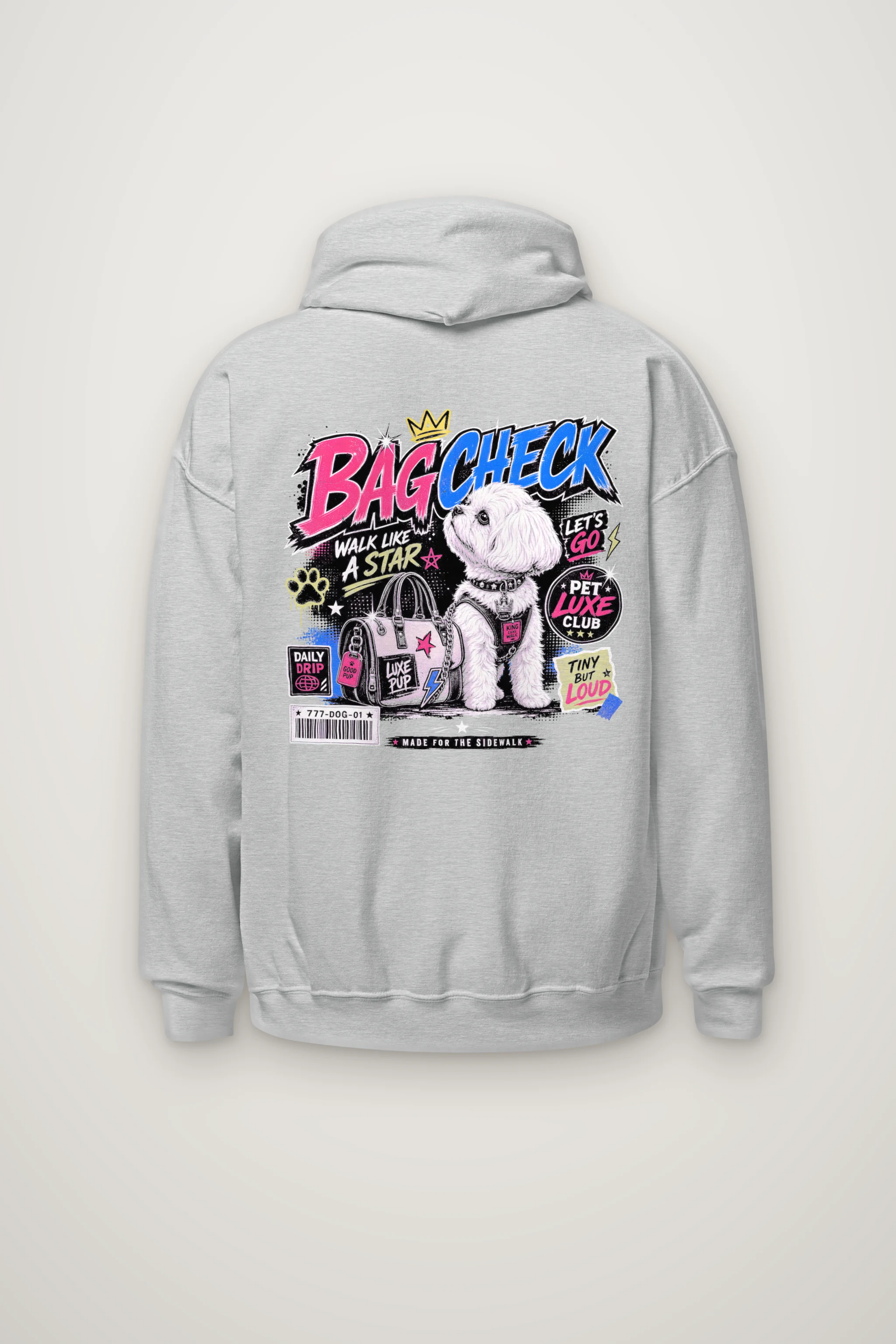 "Pet Luxe Club" Heavy Blend Unisex Pullover Hoodie