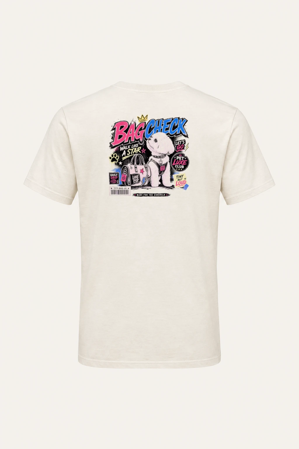 "Pet Luxe Club" Heavyweight Unisex Crewneck T-shirt | Gildan 5000