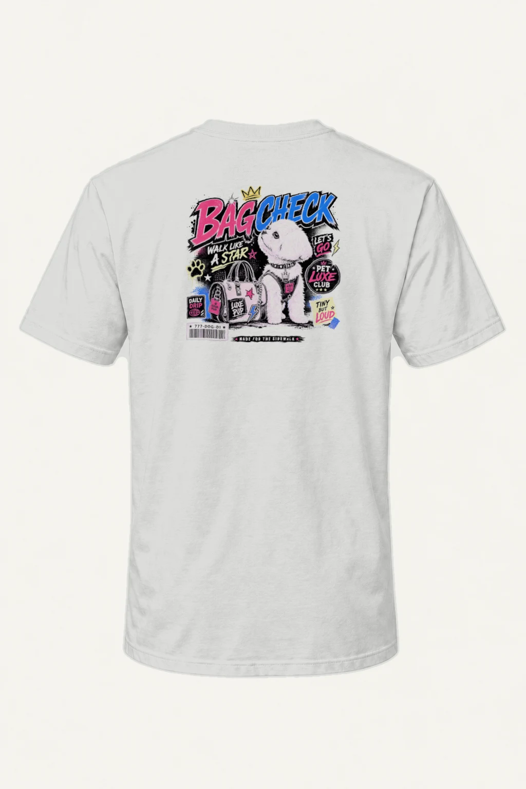 "Pet Luxe Club" Heavyweight Unisex Crewneck T-shirt | Gildan 5000