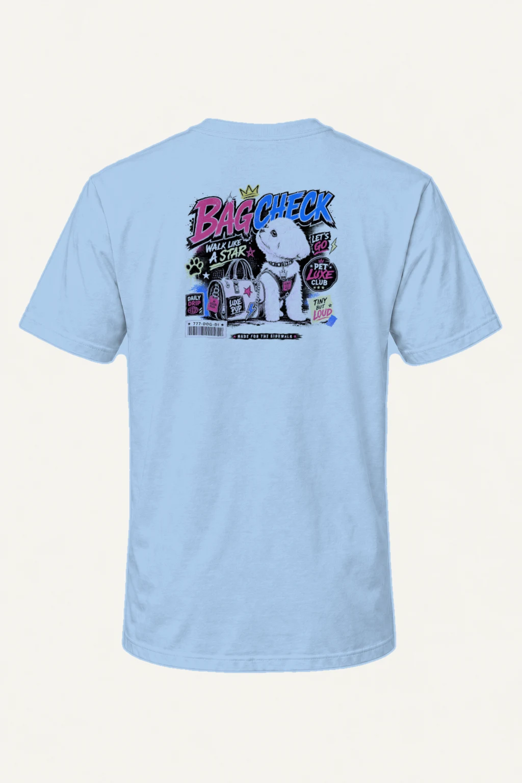 "Pet Luxe Club" Heavyweight Unisex Crewneck T-shirt | Gildan 5000