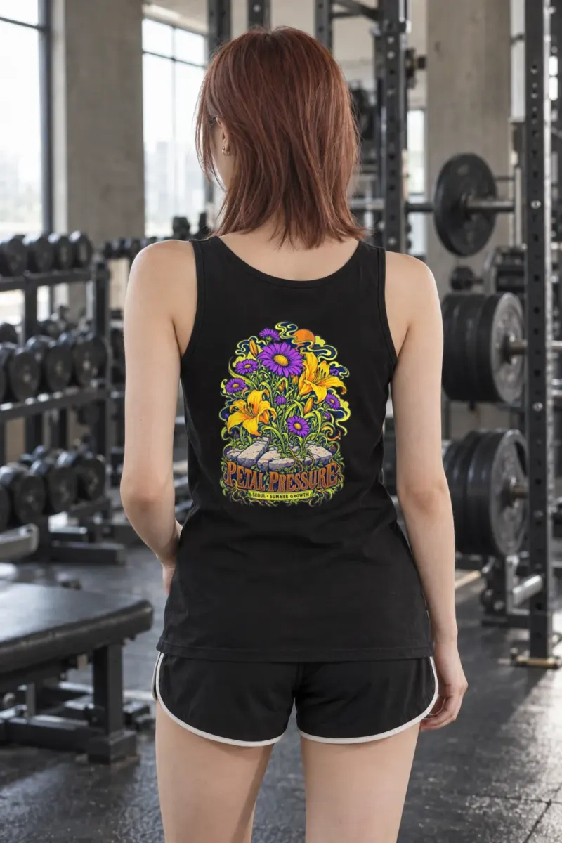 "Petal Pressure" Unisex Jersey Tank