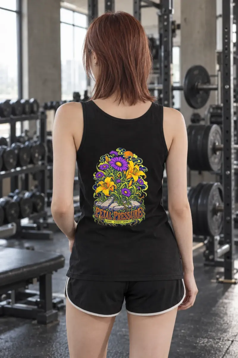 "Petal Pressure" Unisex Jersey Tank
