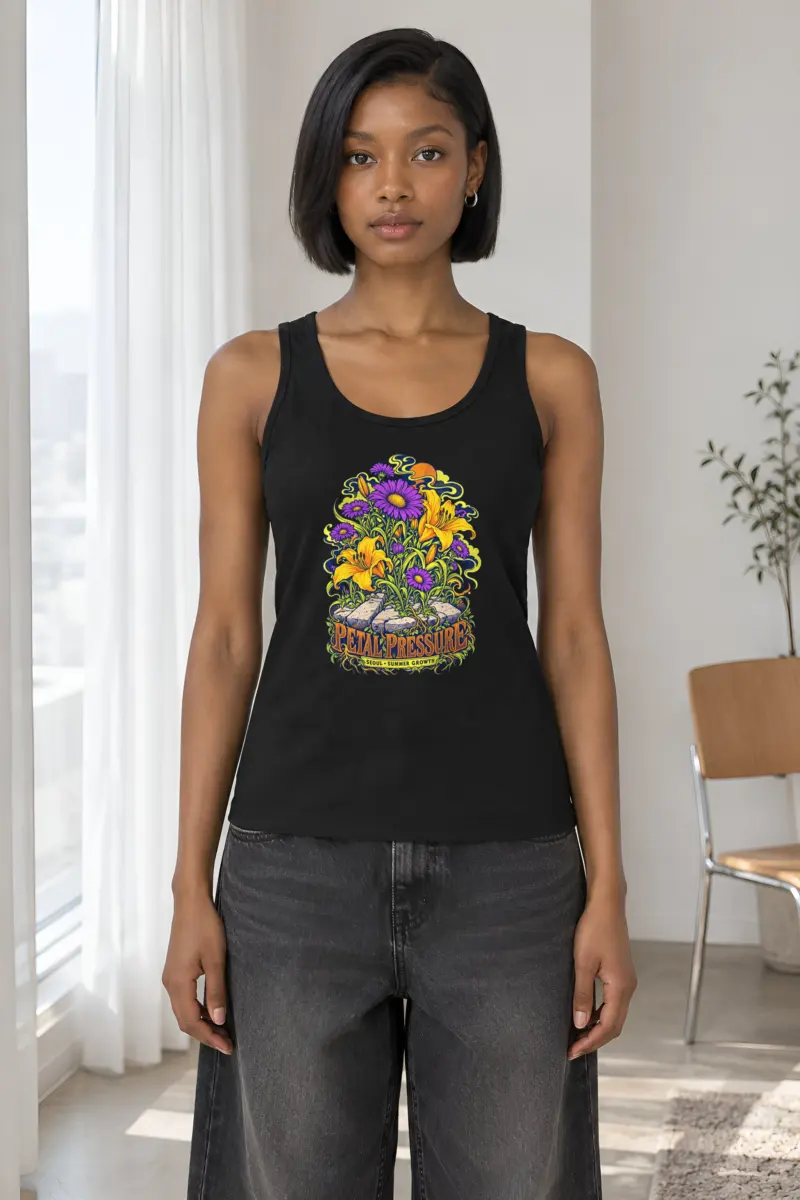 "Petal Pressure" Unisex Jersey Tank