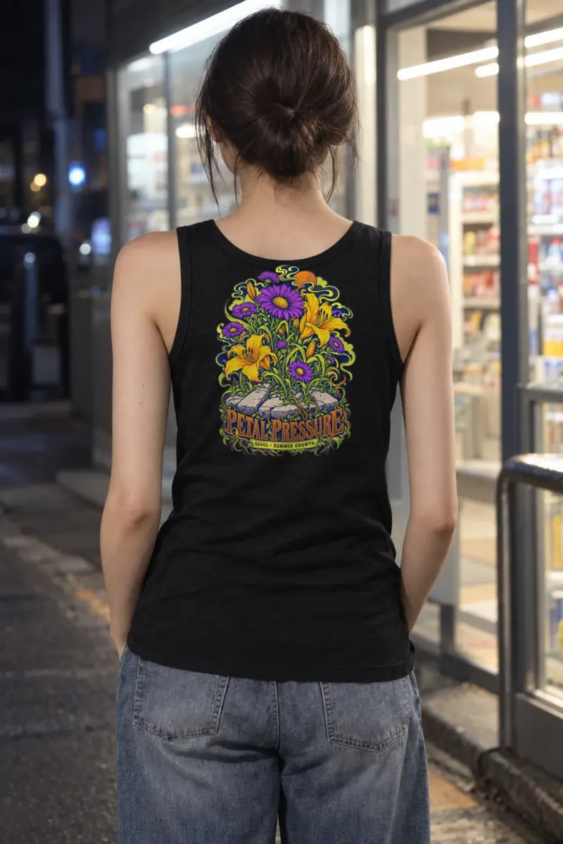 “Petal Pressure” Unisex Jersey Tank