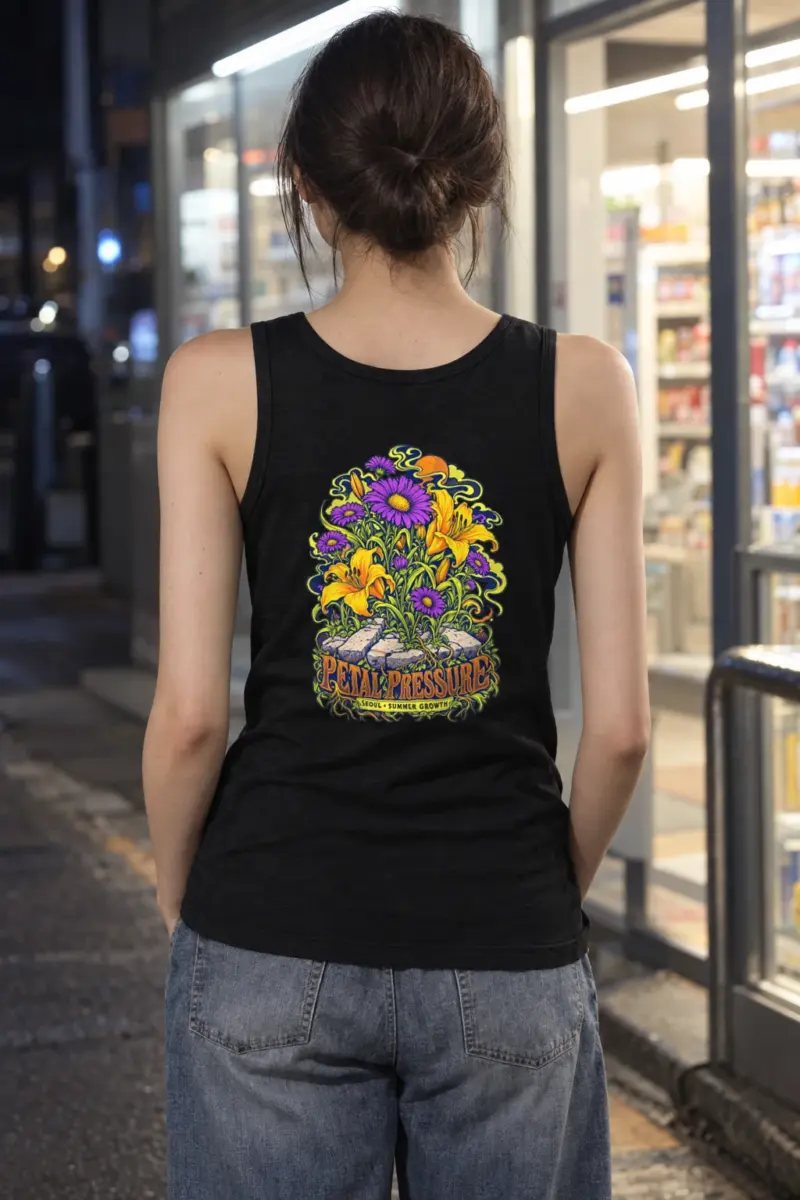 “Petal Pressure” Unisex Jersey Tank