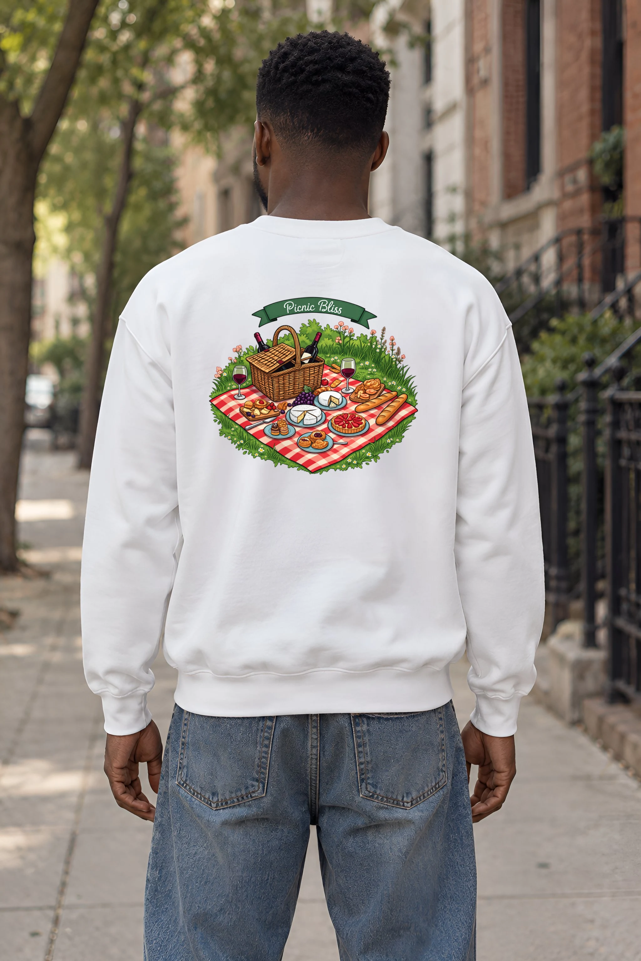 "Picnic Bliss" 1 Crewneck Sweatshirt