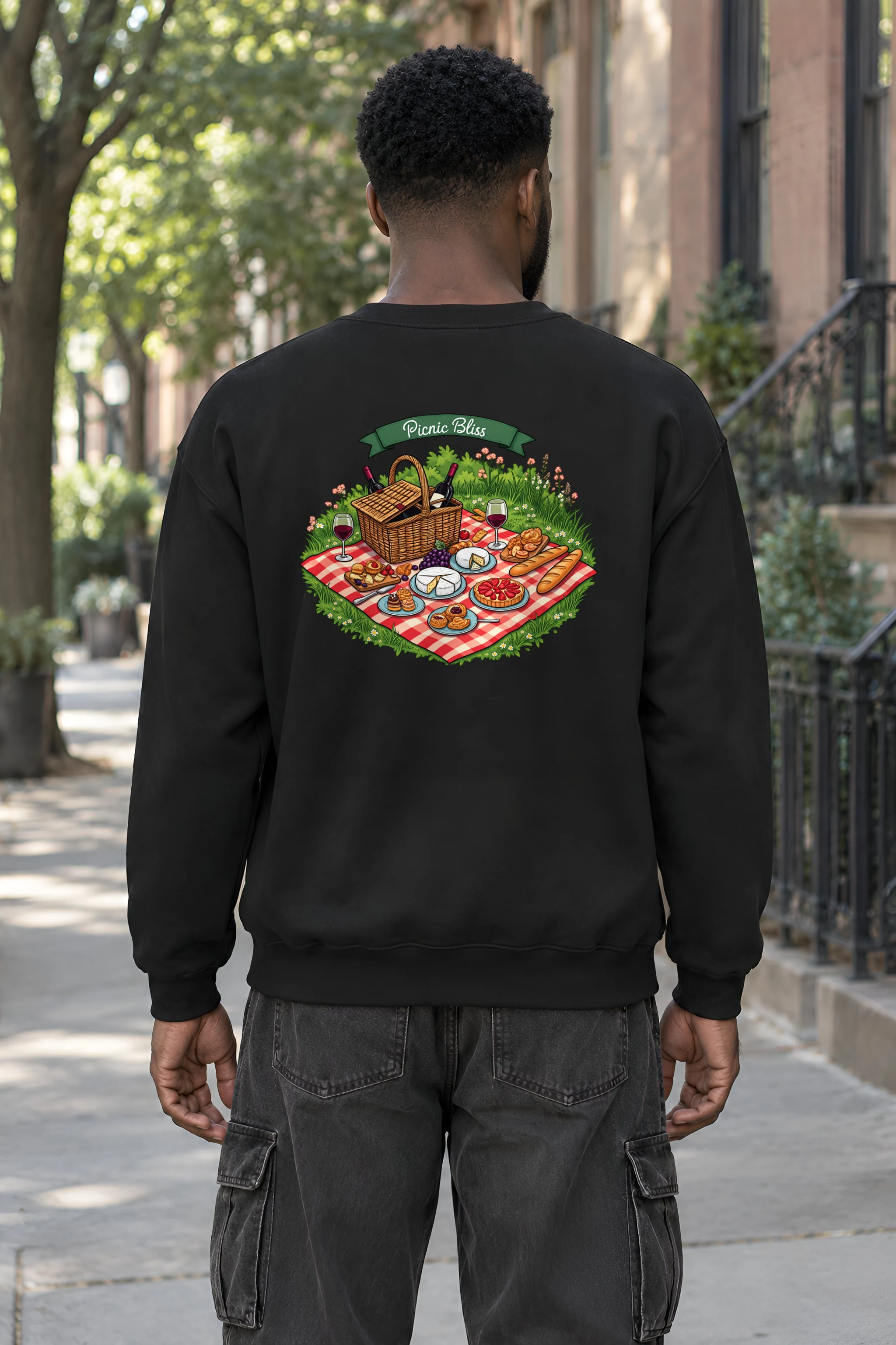 "Picnic Bliss" 1 Crewneck Sweatshirt