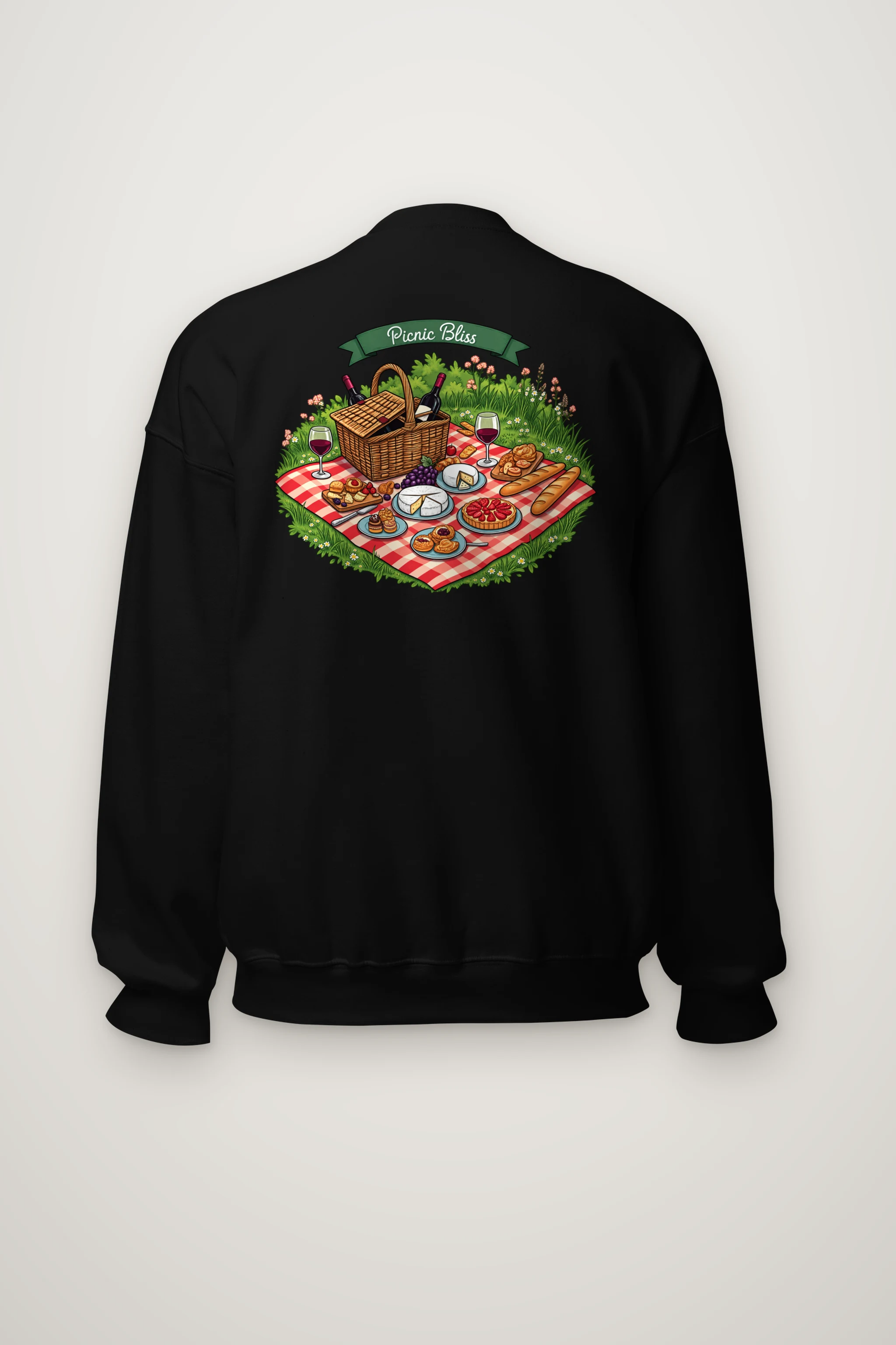"Picnic Bliss" Heavy Blend Unisex Crewneck Sweatshirt