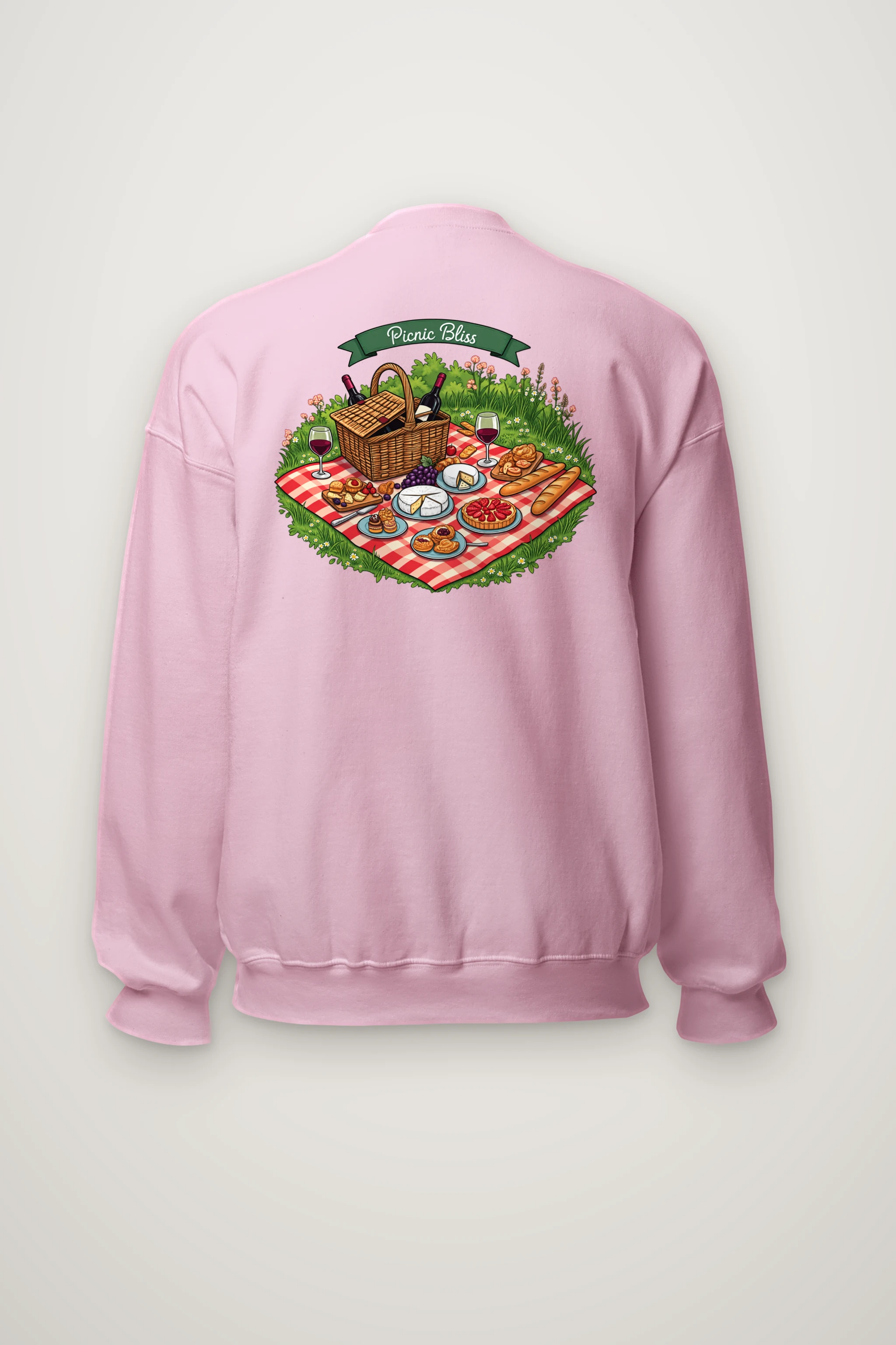 "Picnic Bliss" Heavy Blend Unisex Crewneck Sweatshirt