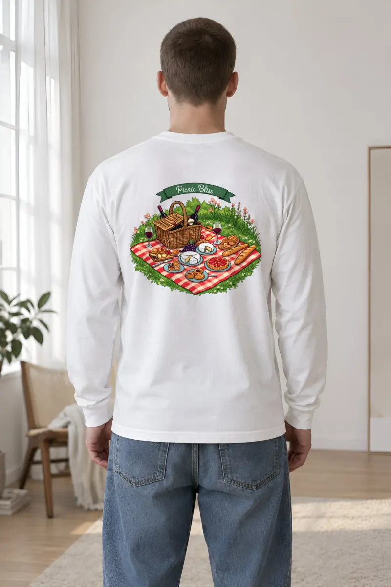 "Picnic Bliss" Unisex Longsleeve T-shirt