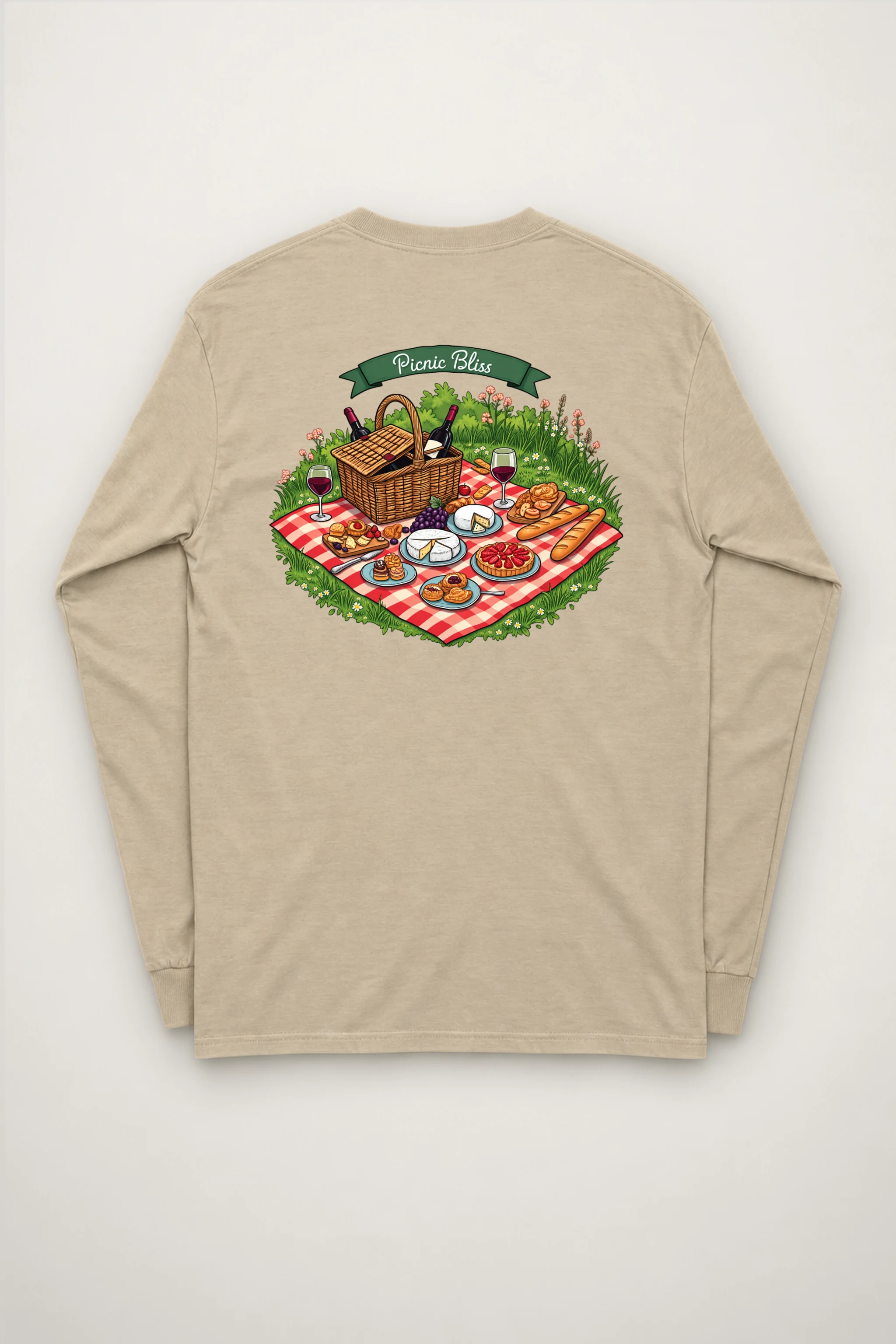 "Picnic Bliss" Unisex Longsleeve T-shirt