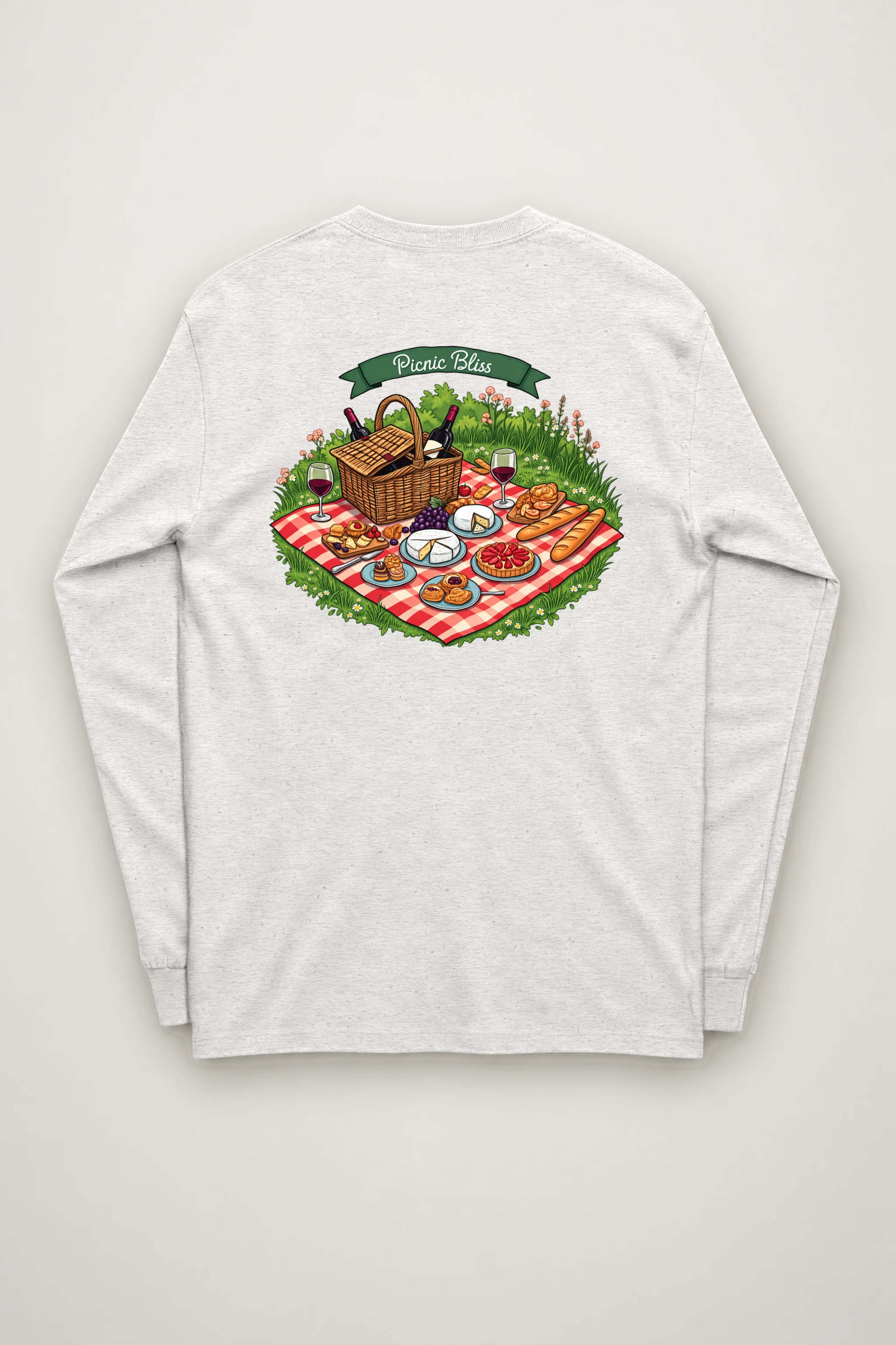 "Picnic Bliss" Unisex Longsleeve T-shirt