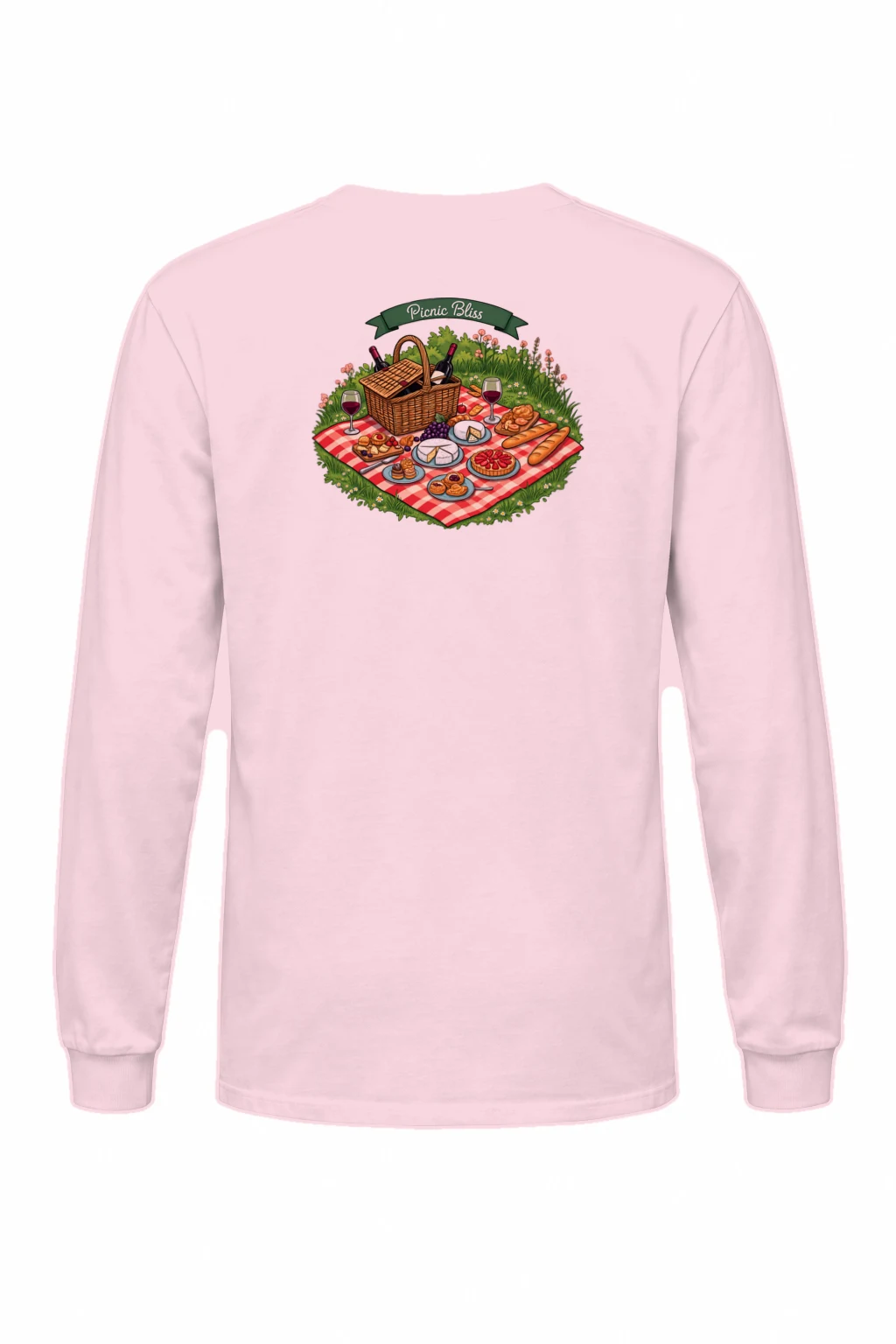 "Picnic Bliss" Unisex Longsleeve T-shirt | Gildan 2400