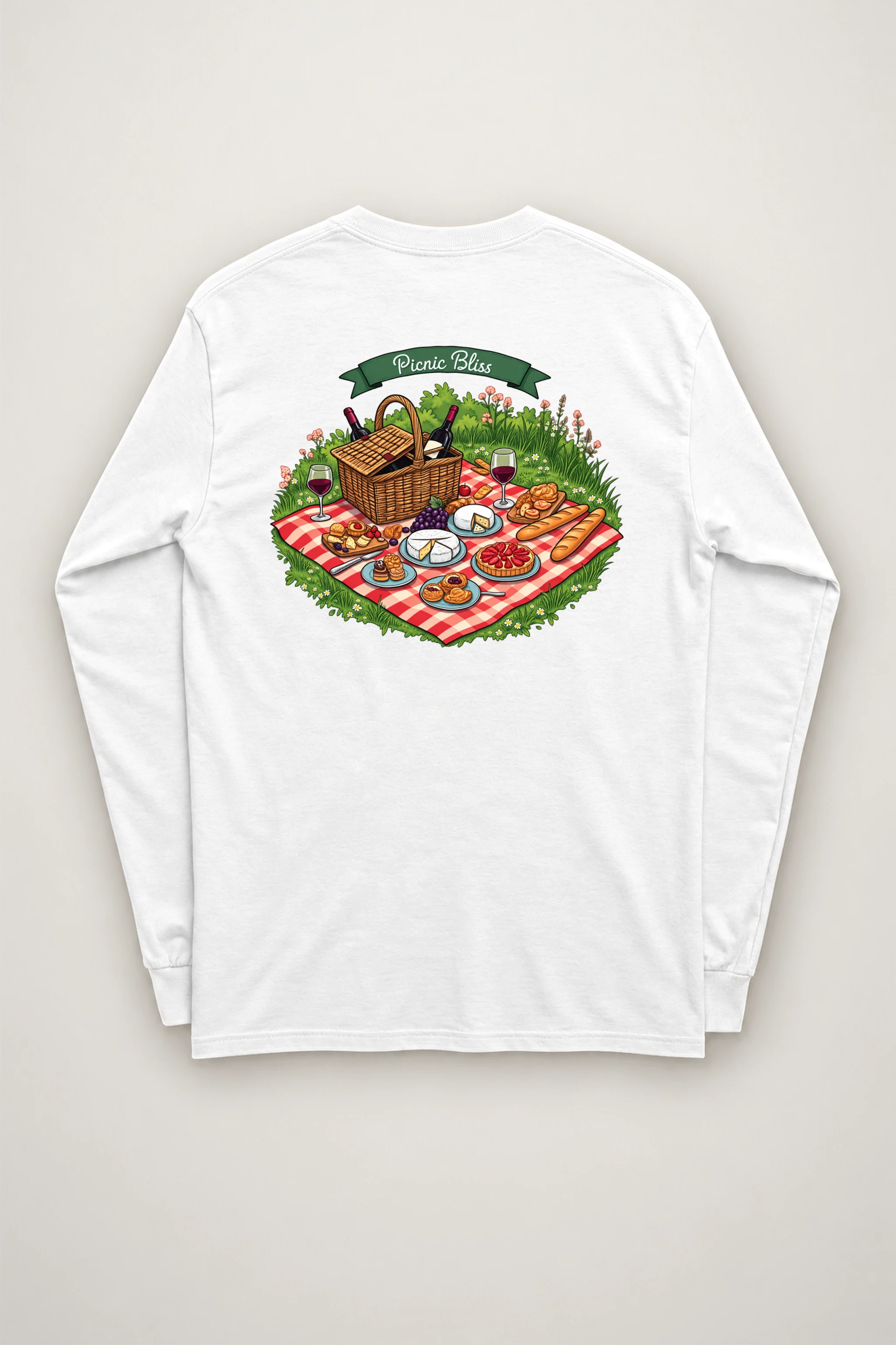 "Picnic Bliss" Unisex Longsleeve T-shirt