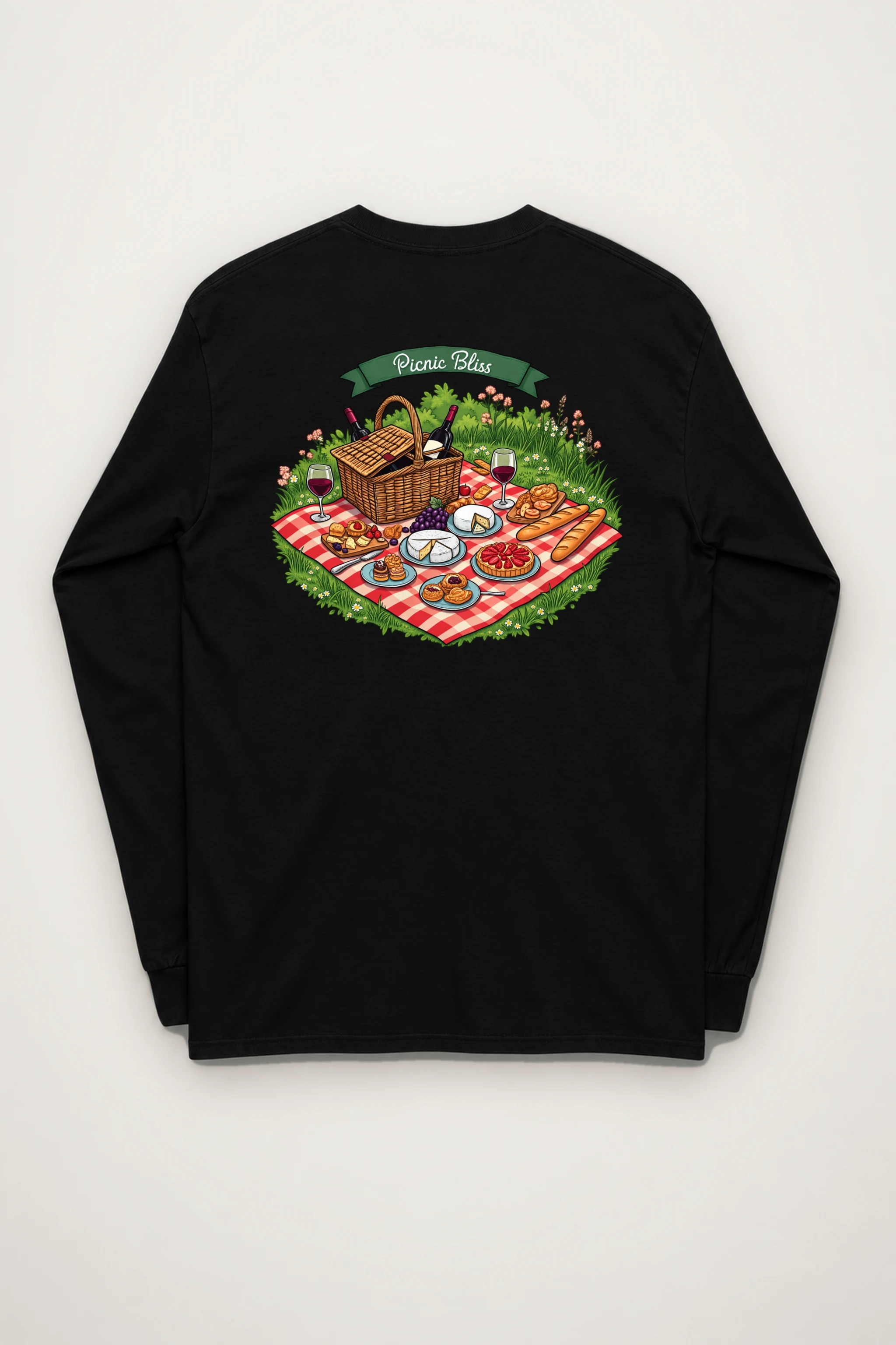 "Picnic Bliss" Unisex Longsleeve T-shirt