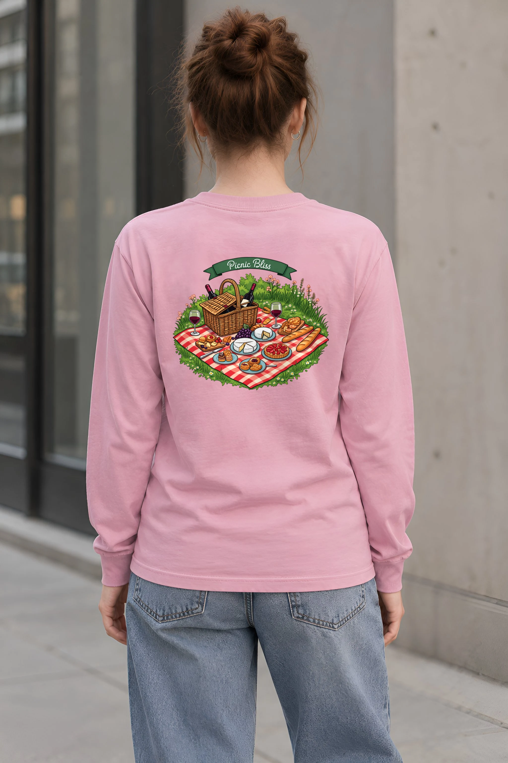 "Picnic Bliss" Unisex Longsleeve T-shirt