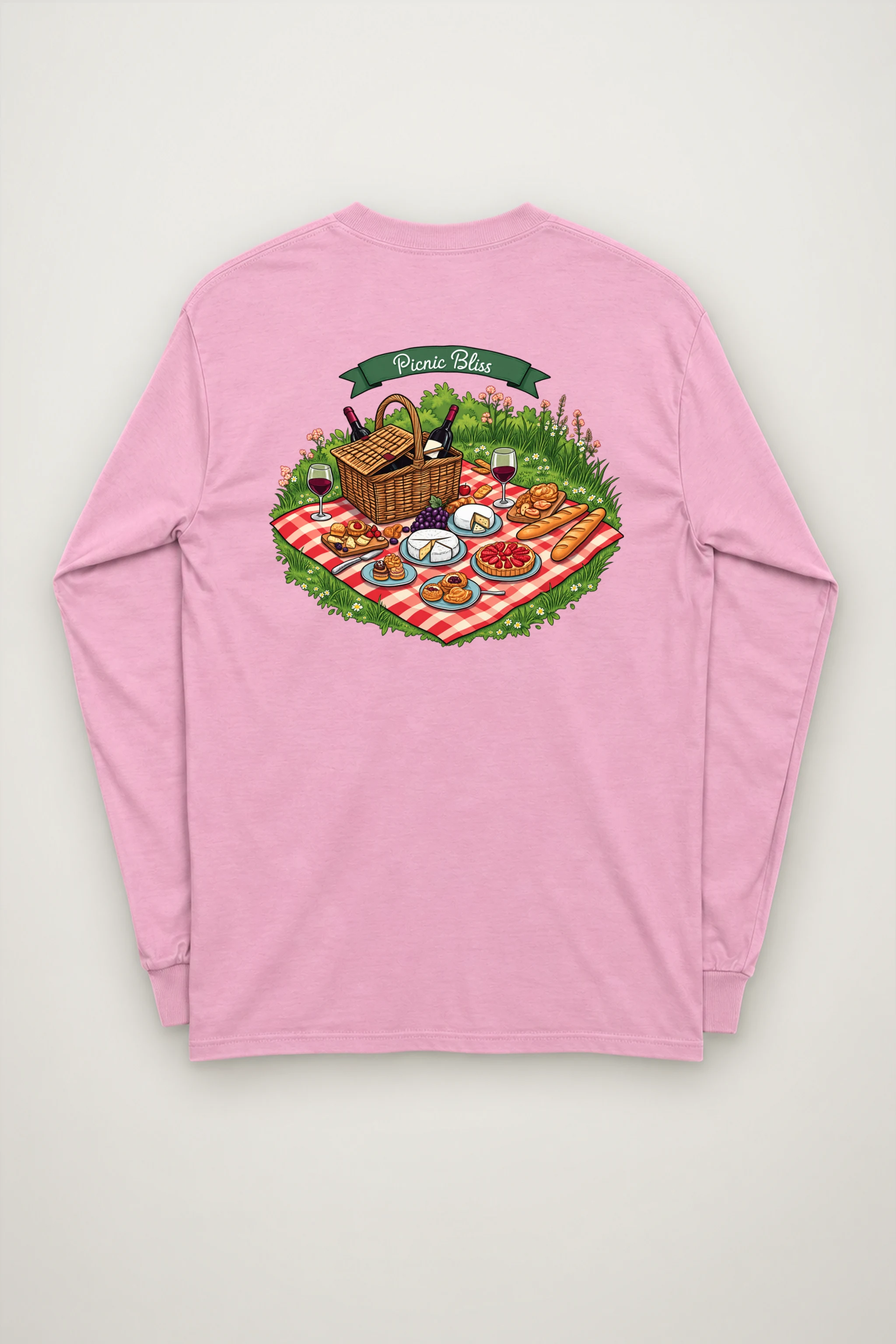 "Picnic Bliss" Unisex Longsleeve T-shirt