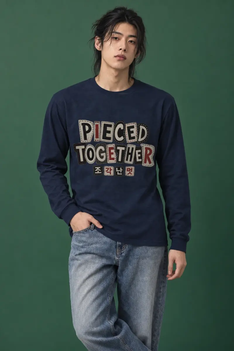 "Pieced Together" Unisex Longsleeve T-shirt
