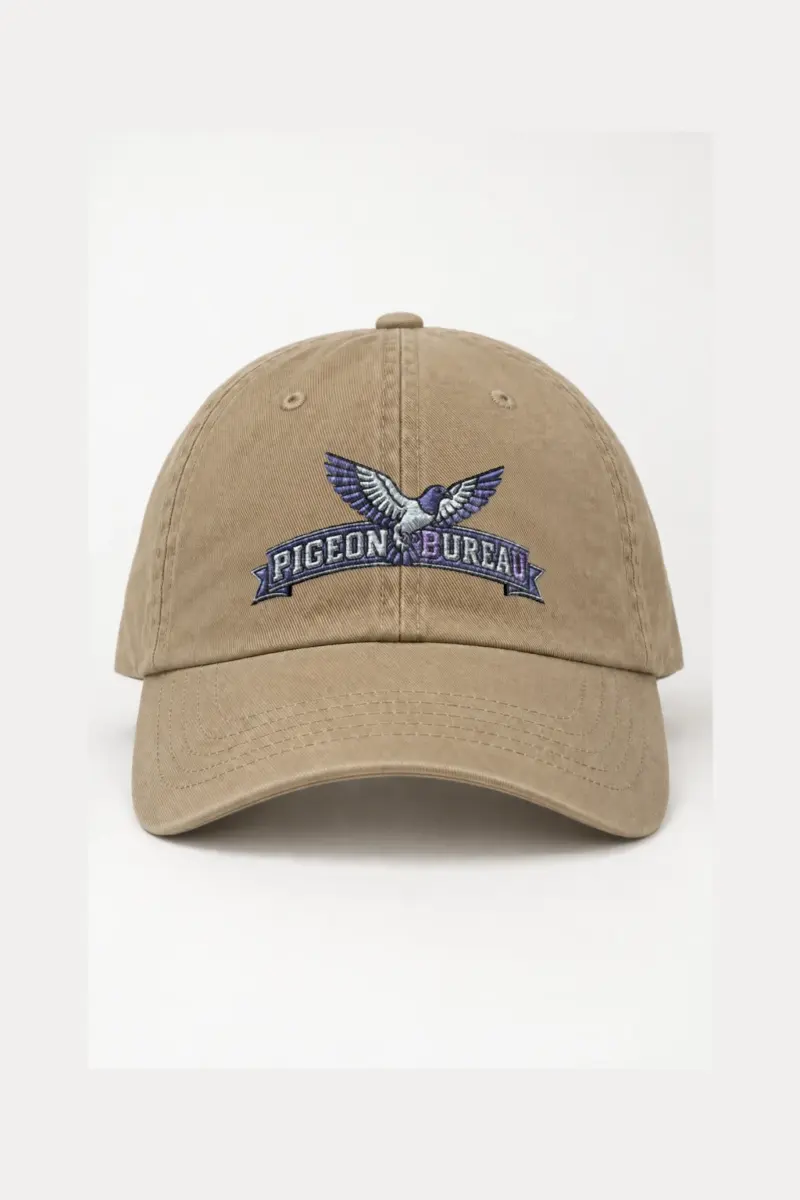 "Pigeon Bureau" Classic Dad Hat · Embroidered | Yupoong 6245CM