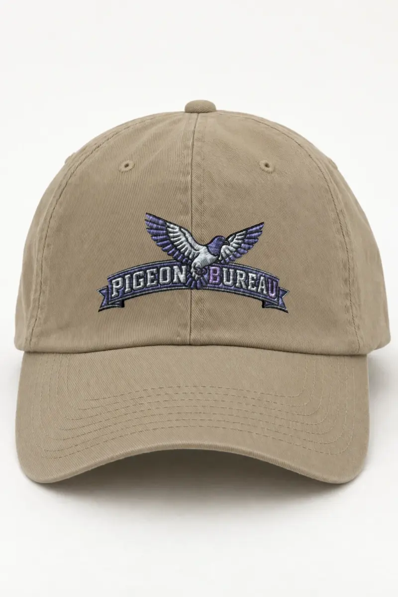 "Pigeon Bureau" Classic Dad Hat · Embroidered