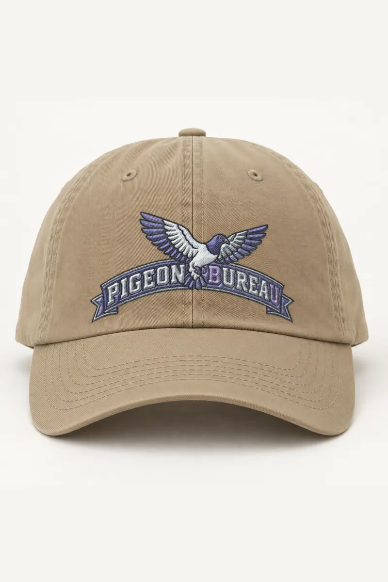 "Pigeon Bureau" Classic Dad Hat · Embroidered