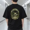 "Pine Clearing Strength Club" Men's Oversized Heavyweight Crewneck T-Shirt