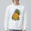 "Pineapple Engraving" Heavy Blend Unisex Crewneck Sweatshirt