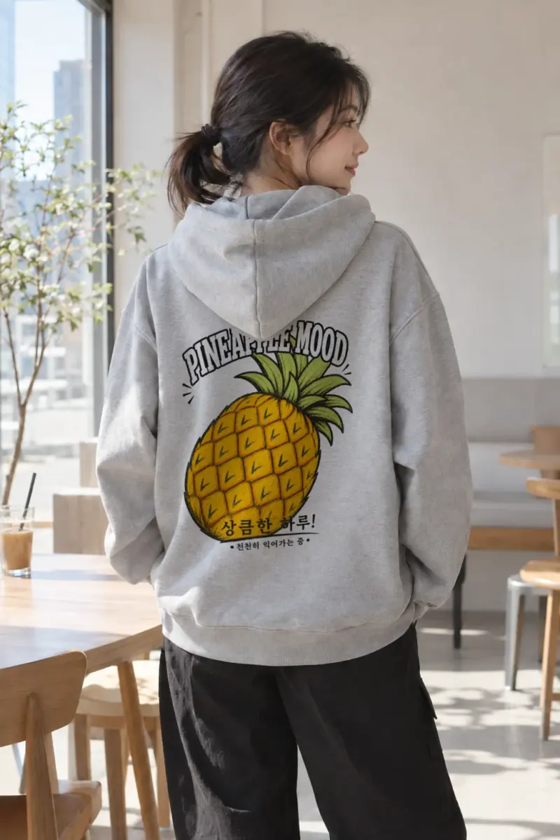 "Pineapple Mood" Heavy Blend Unisex Pullover Hoodie | Gildan 18500