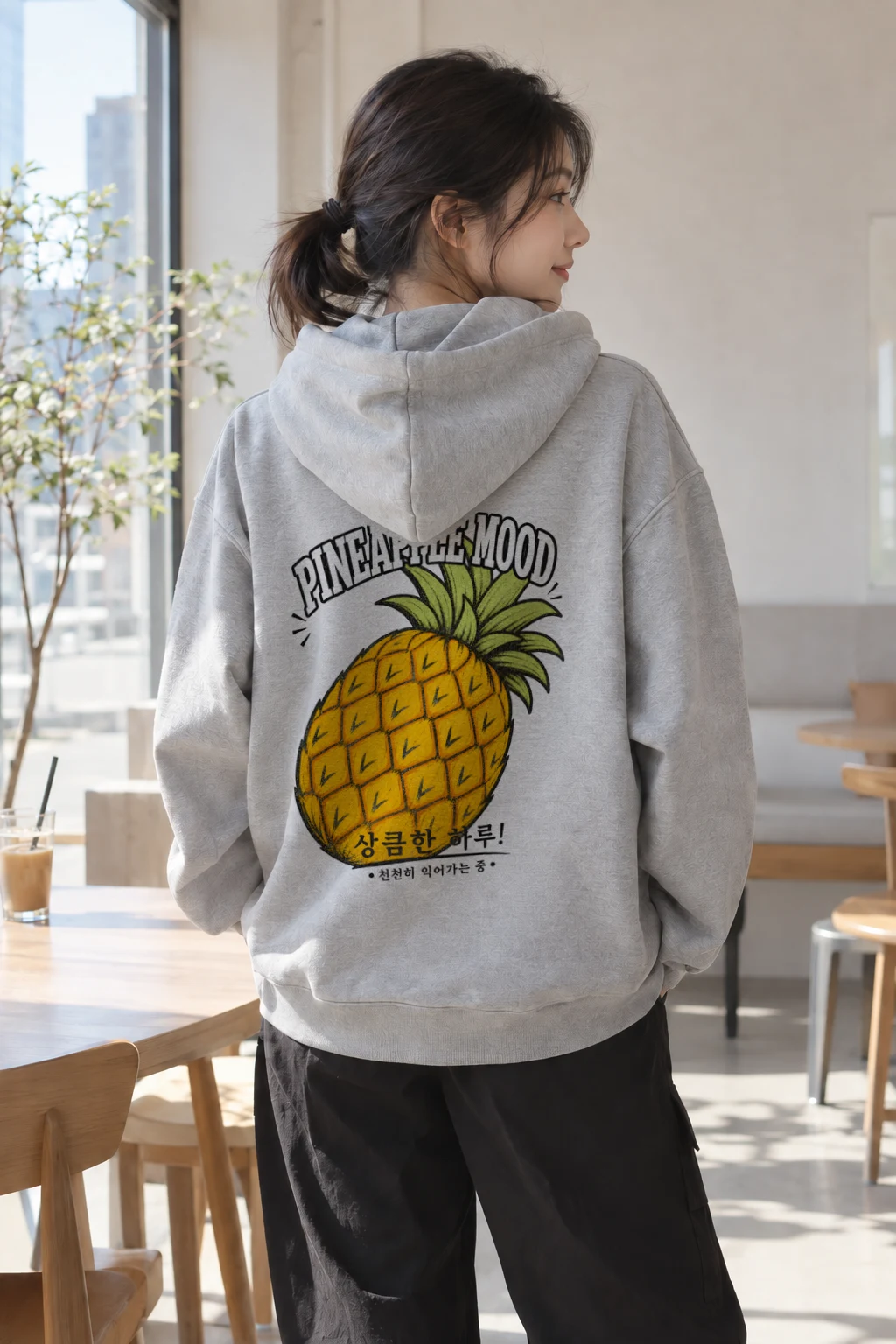 "Pineapple Mood" Heavy Blend Unisex Pullover Hoodie | Gildan 18500