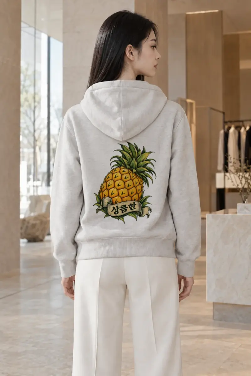 "Pineapple Mood" Heavy Blend Unisex Pullover Hoodie | Gildan 18500