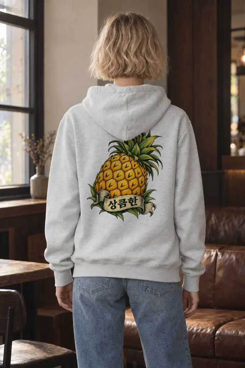 "Pineapple Mood" Heavy Blend Unisex Pullover Hoodie