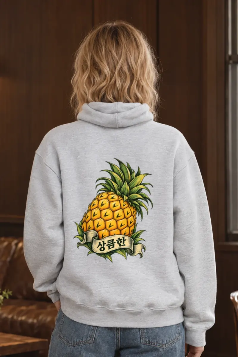 "Pineapple Mood" Heavy Blend Unisex Pullover Hoodie