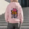 "Pink Cat Live Drop" Heavy Blend Unisex Pullover Hoodie | Gildan 18500