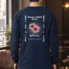 "Pink Hibiscus Flowers" Unisex Longsleeve T-shirt