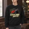 "Pink Shades Cat" Heavy Blend Unisex Crewneck Sweatshirt