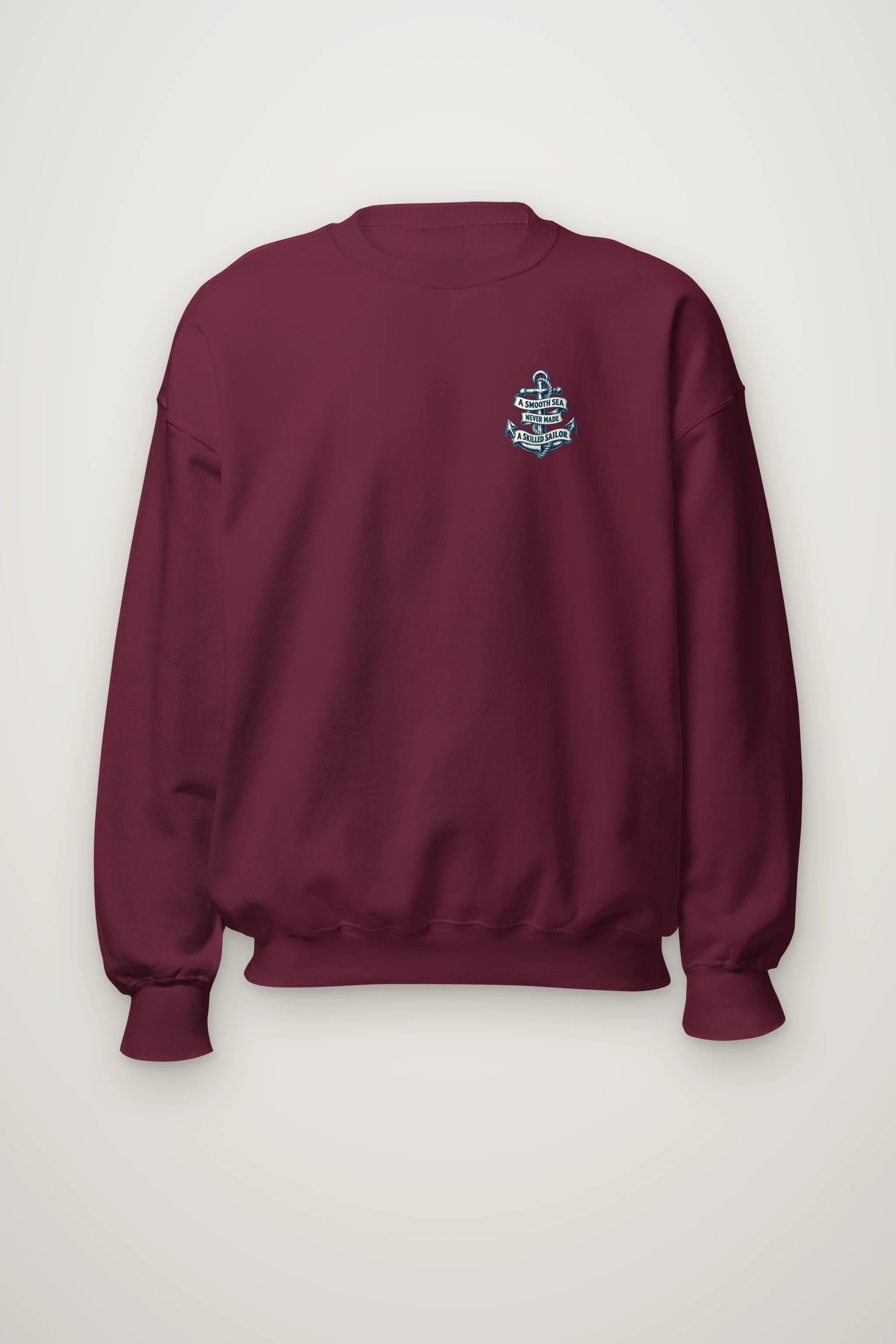 "Pipe And Wreath" Heavy Blend Unisex Crewneck Sweatshirt