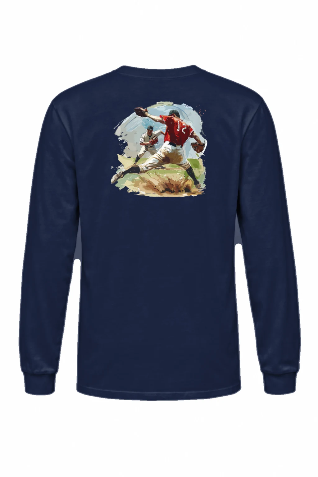 "Pitcher's 27" Unisex Longsleeve T-shirt | Gildan 2400