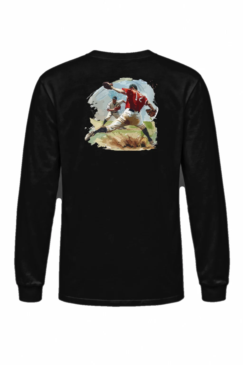 "Pitcher's 27" Unisex Longsleeve T-shirt | Gildan 2400
