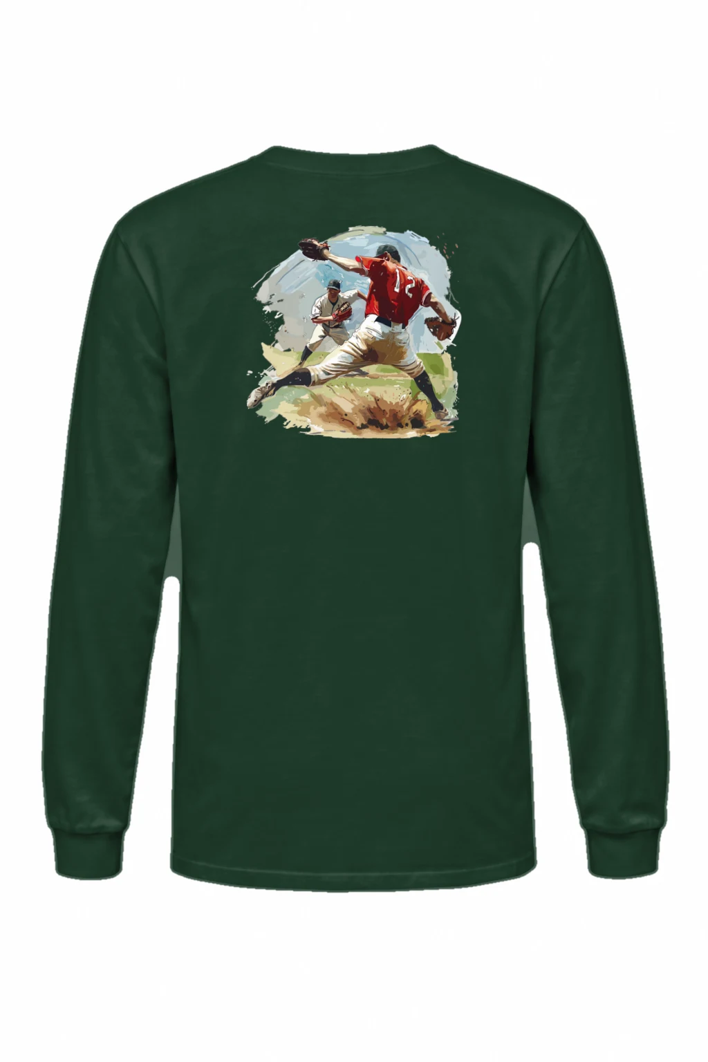 "Pitcher's 27" Unisex Longsleeve T-shirt | Gildan 2400
