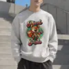 "Pixel Pals" Heavy Blend Unisex Crewneck Sweatshirt | Gildan 18000