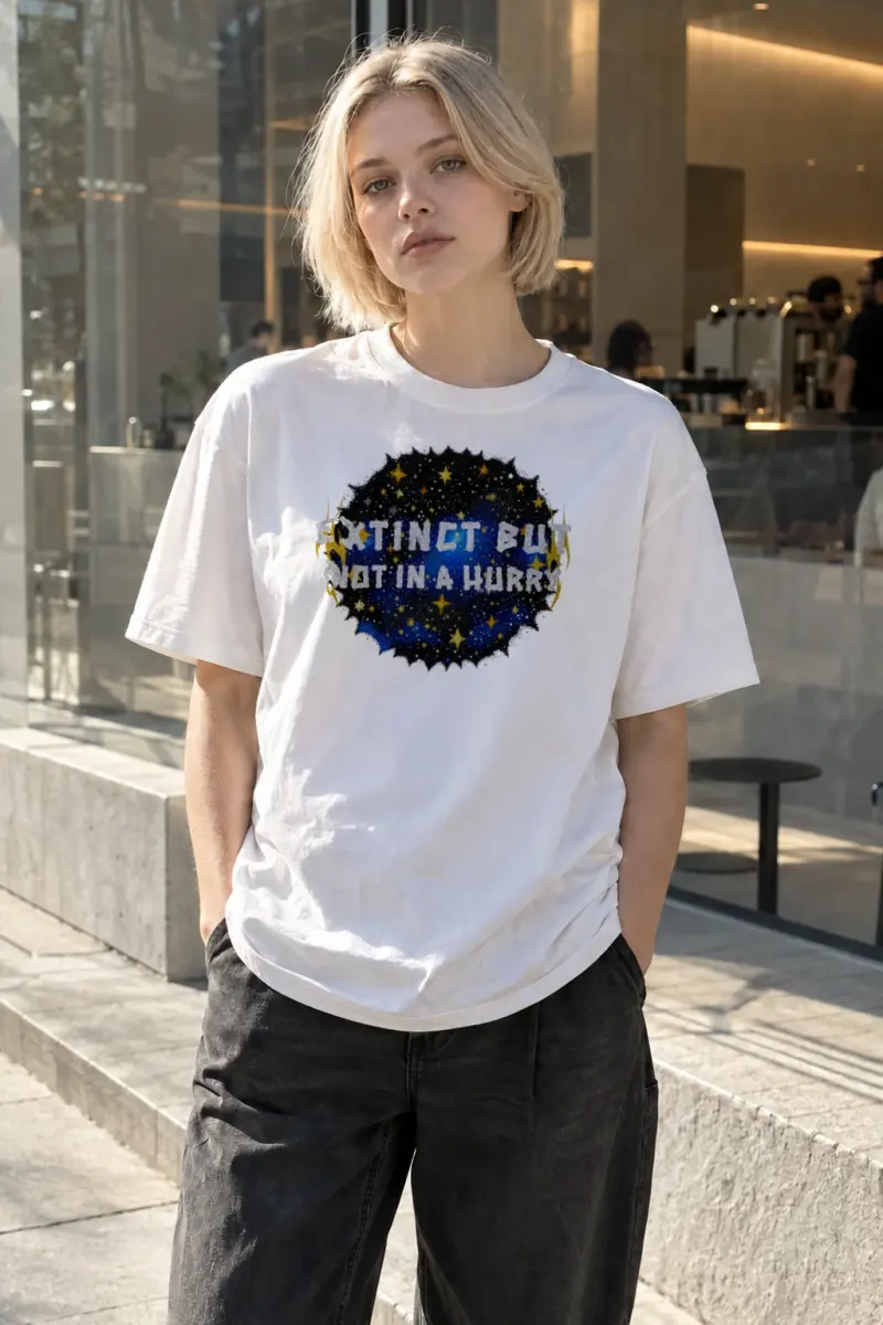 “Planet B” Heavyweight Unisex Crewneck T-shirt | Gildan 5000