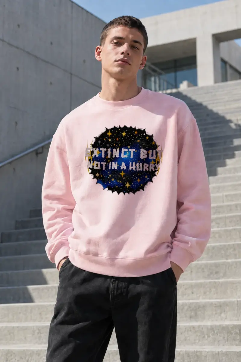 "Planet B Not In A Hurry" Heavy Blend Unisex Crewneck Sweatshirt | Gildan 18000