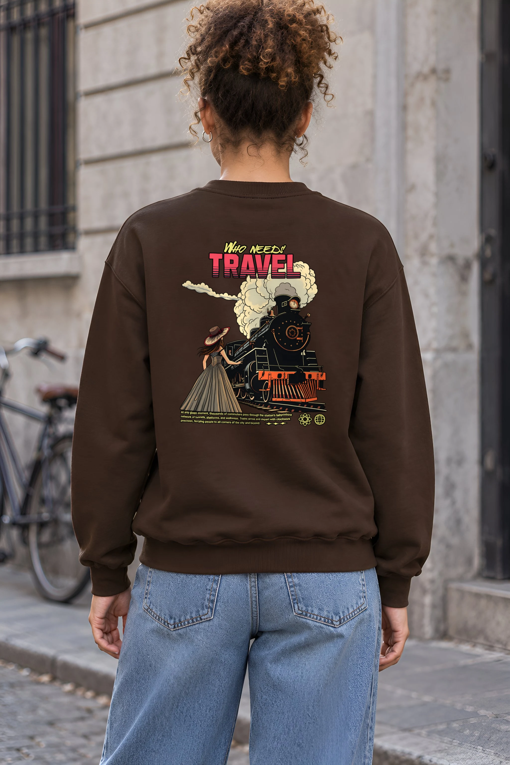 "Platform Reverie" 1 Crewneck Sweatshirt