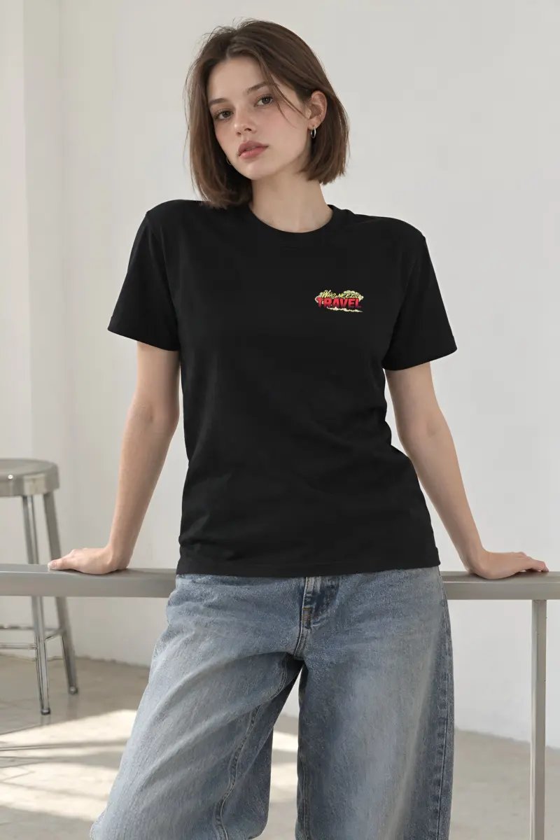 "Platform Reverie" Heavyweight Unisex Crewneck T-shirt