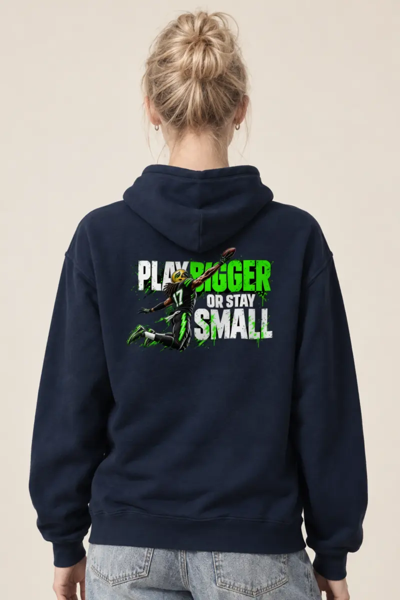 "Play Bigger" Heavy Blend Unisex Pullover Hoodie