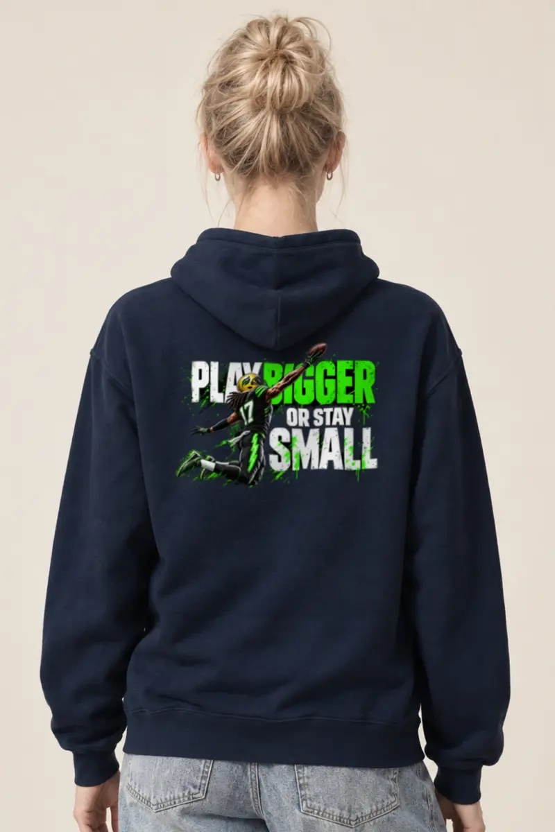 "Play Bigger" Heavy Blend Unisex Pullover Hoodie