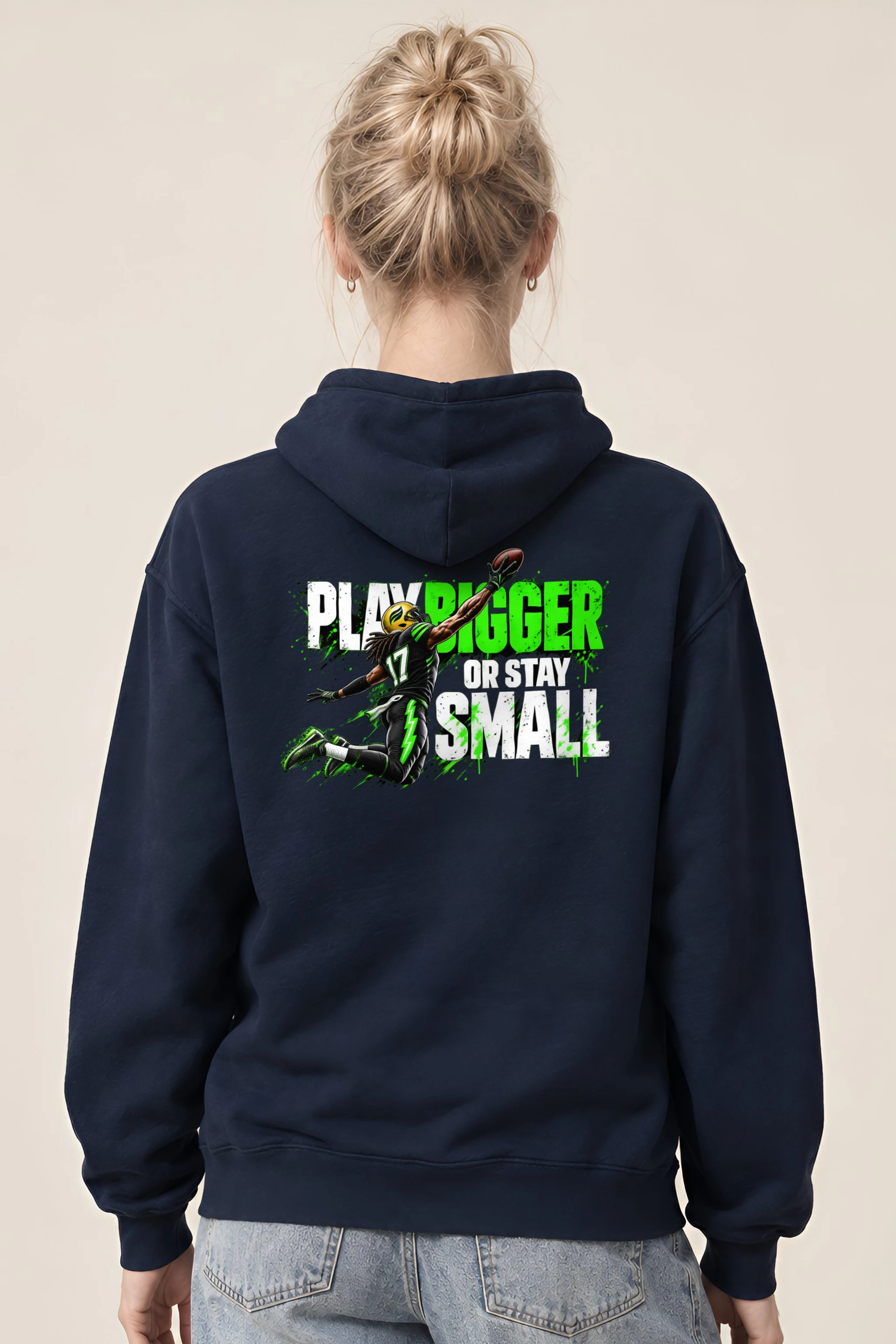 "Play Bigger" Heavy Blend Unisex Pullover Hoodie
